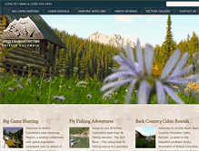 Tablet Screenshot of grizzlybasin.com